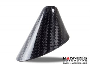 FIAT 500 Antenna Base Cover - Carbon Fiber - European Model